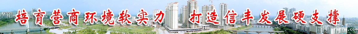 培育营商环境软实力   打造信丰发展硬支撑